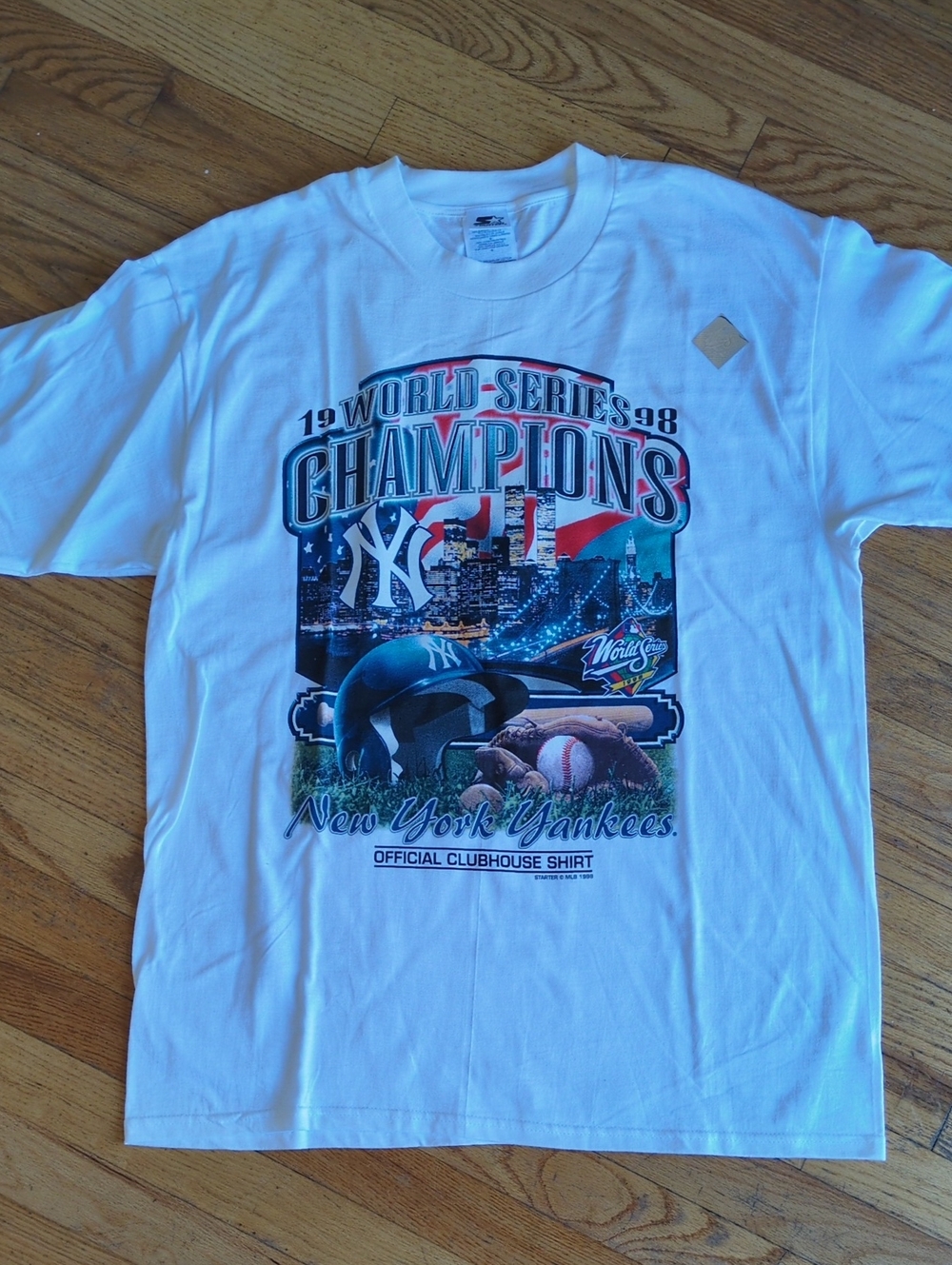 New York Yankees 1998 World Series Championship T-shirt